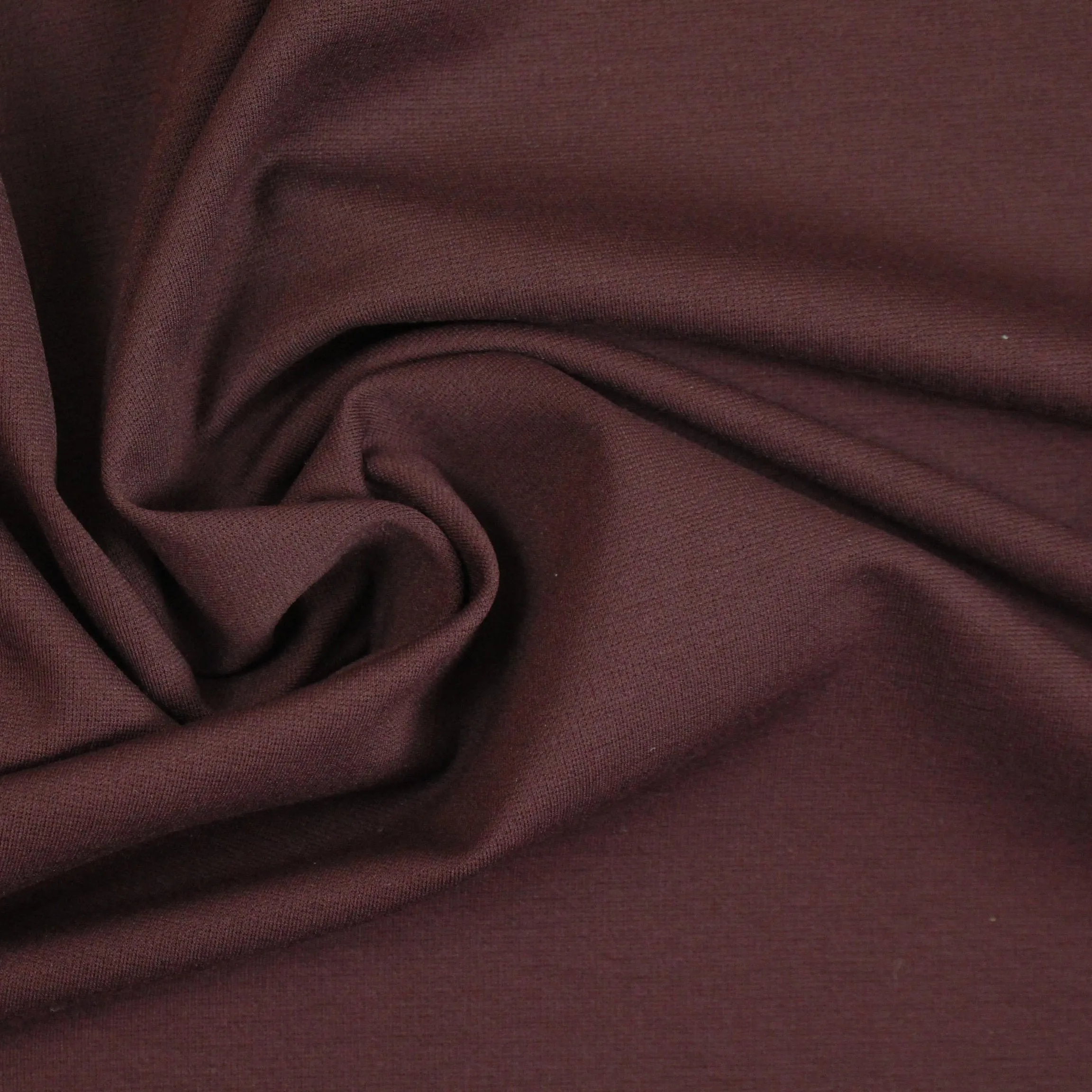 4-way stretch rayon blend ponte - bordeaux, Oeko-Tex Cert.