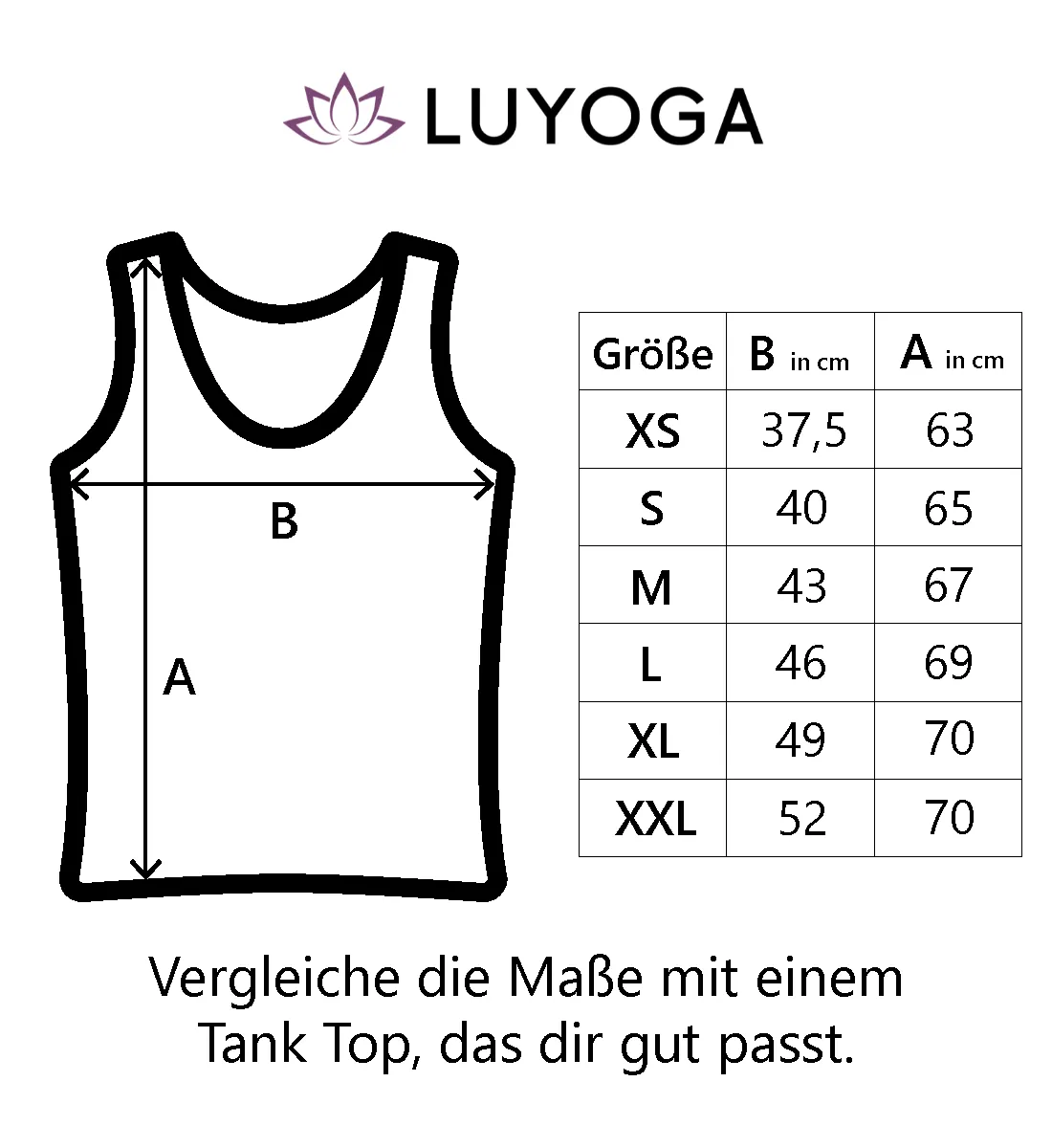 Achtsam 100% Bio Tank Top