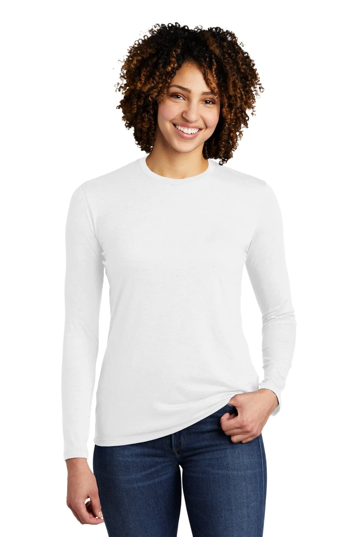 Allmade Women's Tri-Blend Long Sleeve Tee