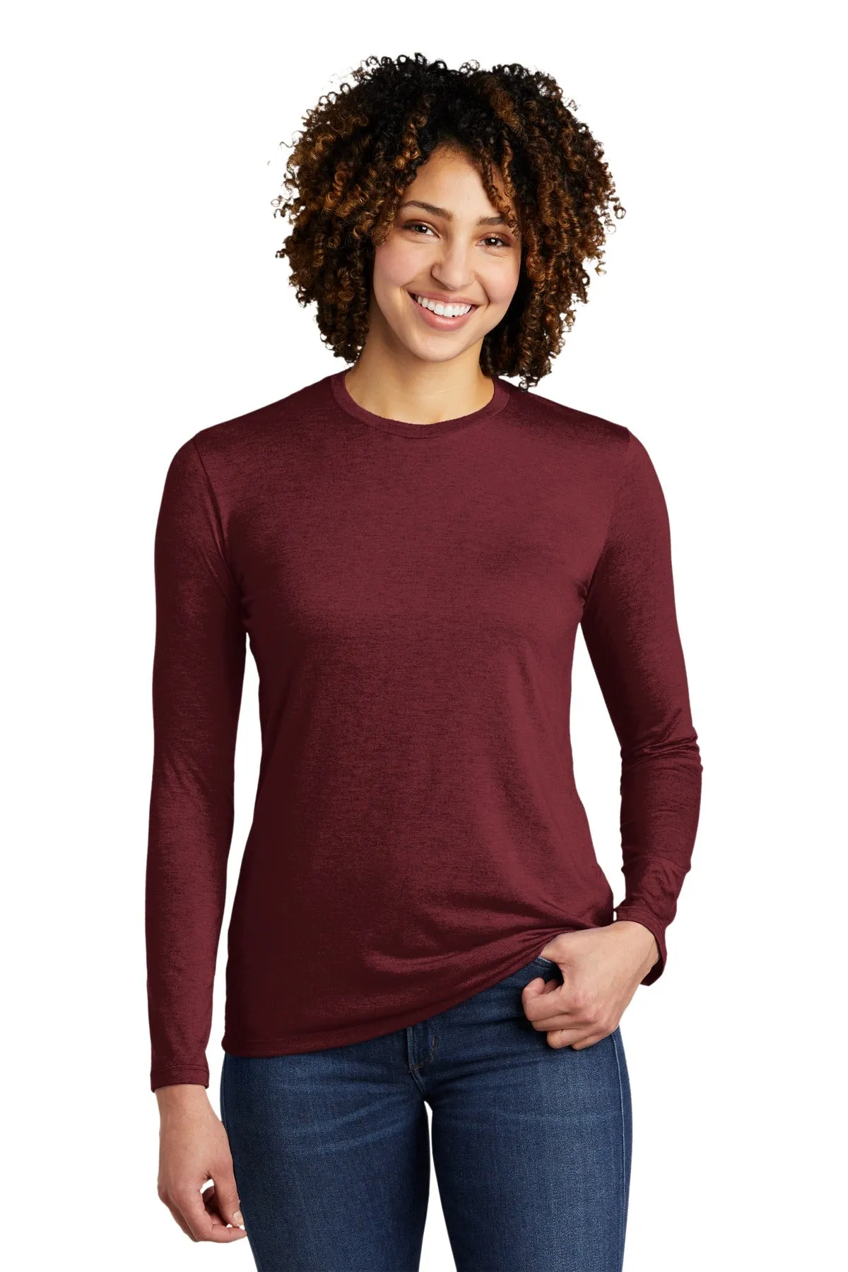 Allmade Women's Tri-Blend Long Sleeve Tee