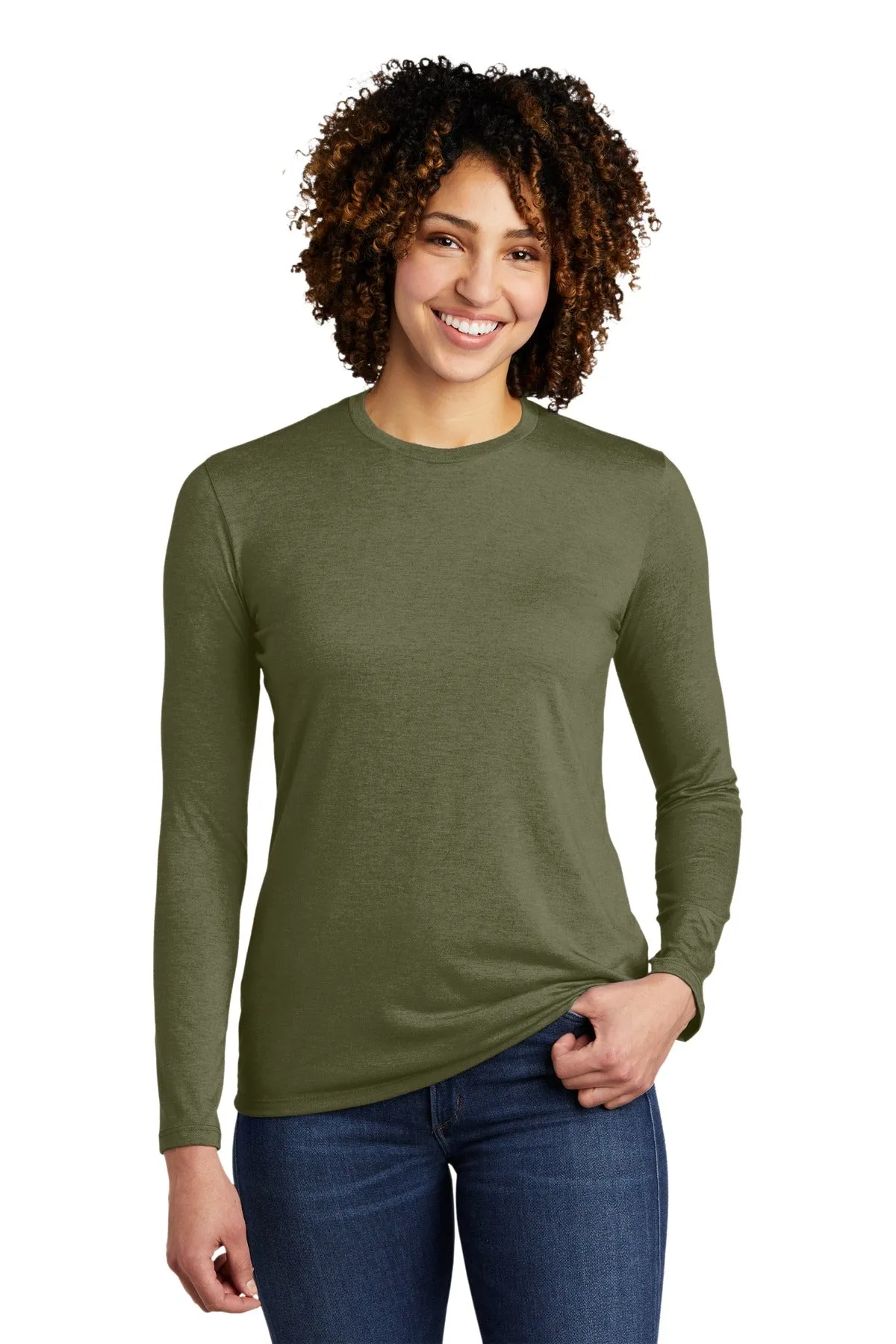 Allmade Women's Tri-Blend Long Sleeve Tee