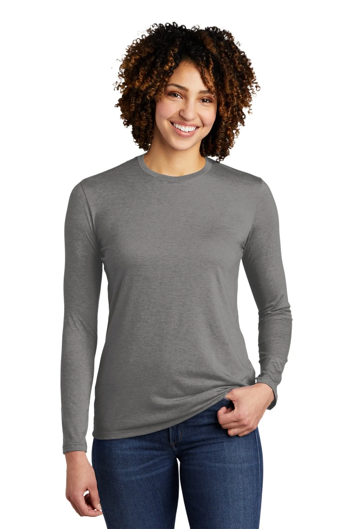 Allmade Women's Tri-Blend Long Sleeve Tee