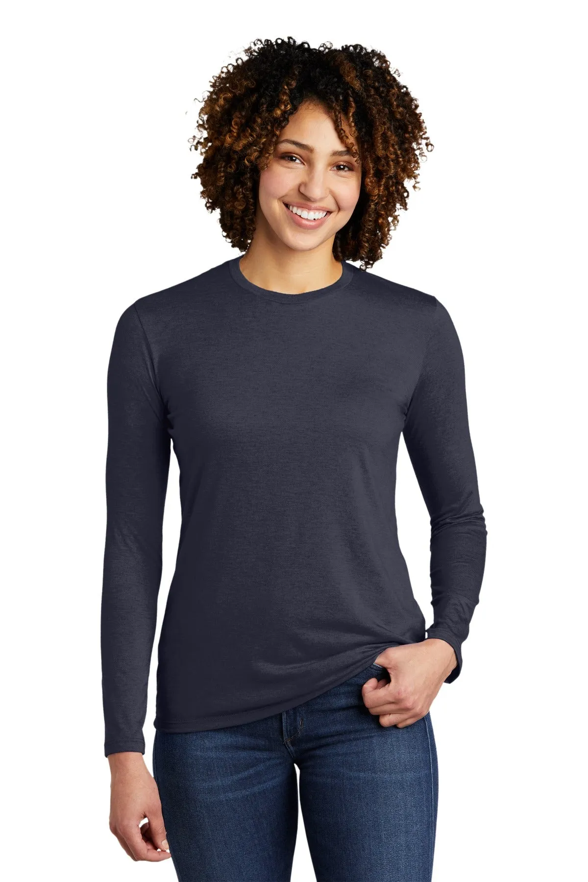 Allmade Women's Tri-Blend Long Sleeve Tee