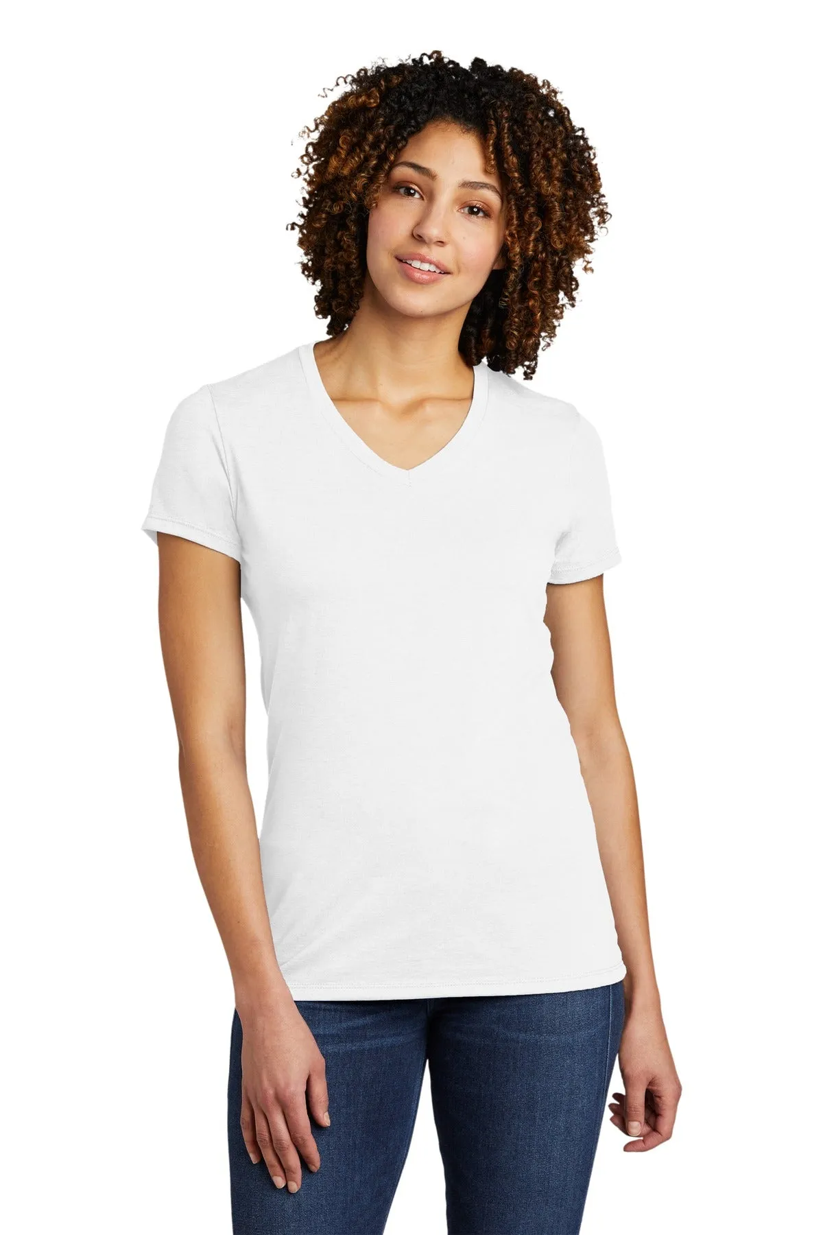 Allmade Women's Tri-Blend V-Neck Tee