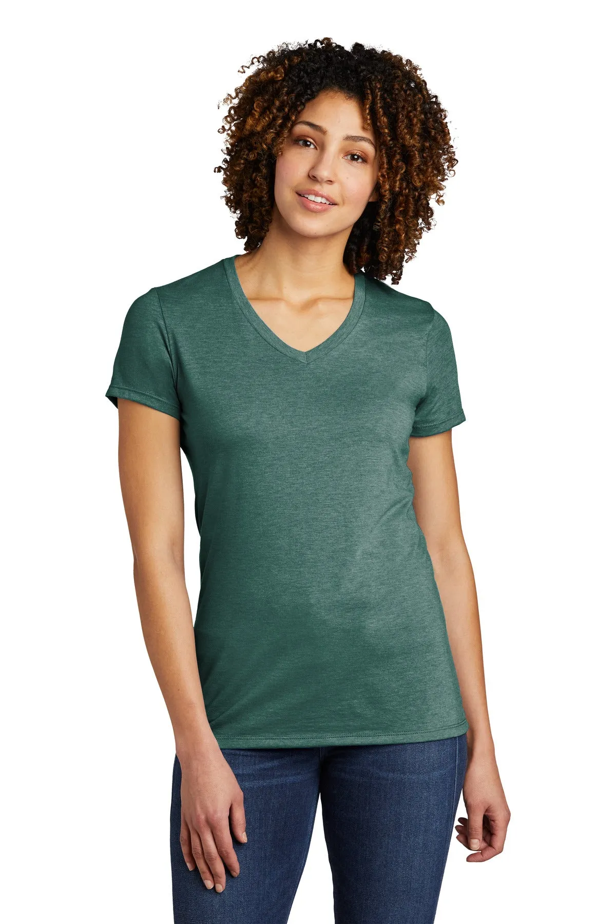 Allmade Women's Tri-Blend V-Neck Tee
