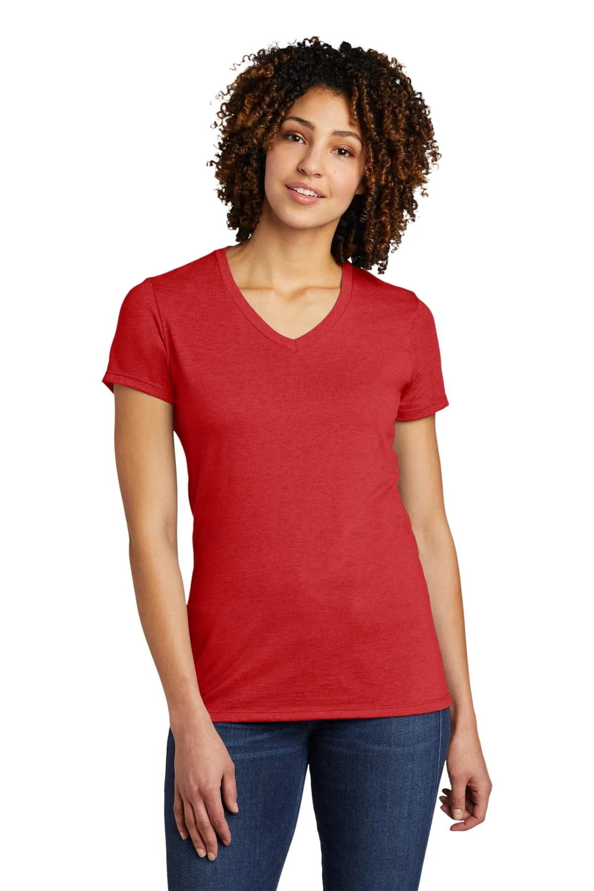 Allmade Women's Tri-Blend V-Neck Tee