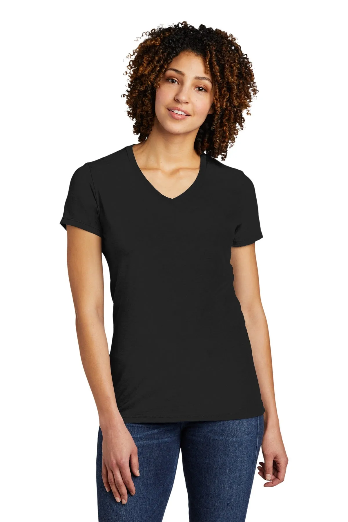 Allmade Women's Tri-Blend V-Neck Tee