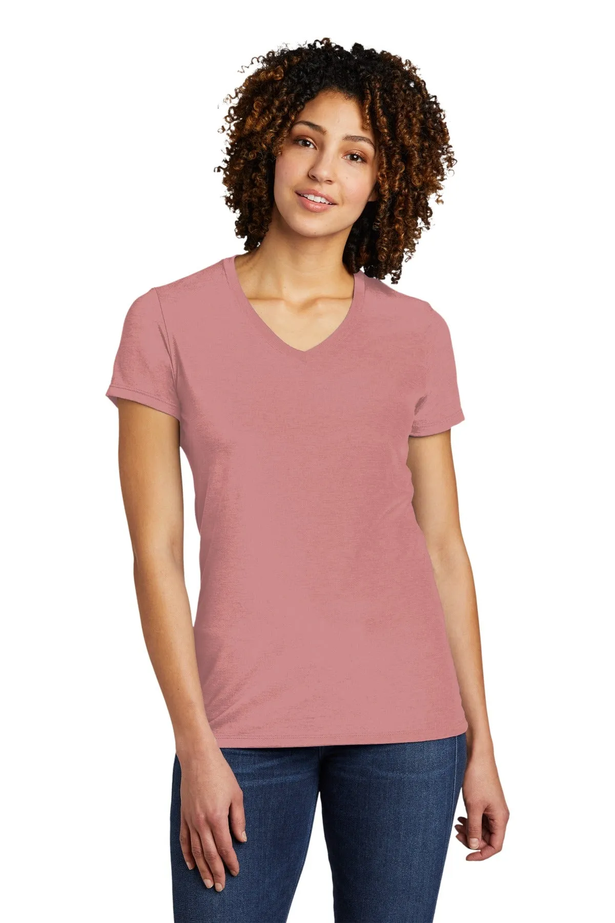 Allmade Women's Tri-Blend V-Neck Tee