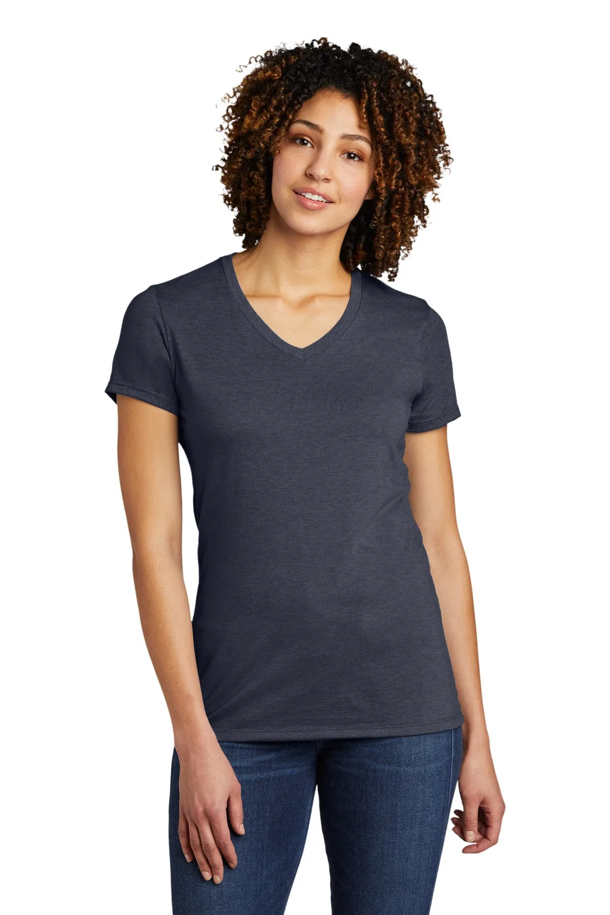 Allmade Women's Tri-Blend V-Neck Tee