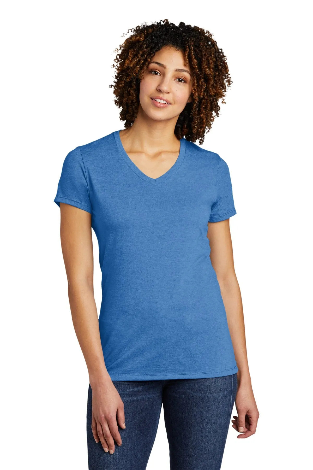 Allmade Women's Tri-Blend V-Neck Tee
