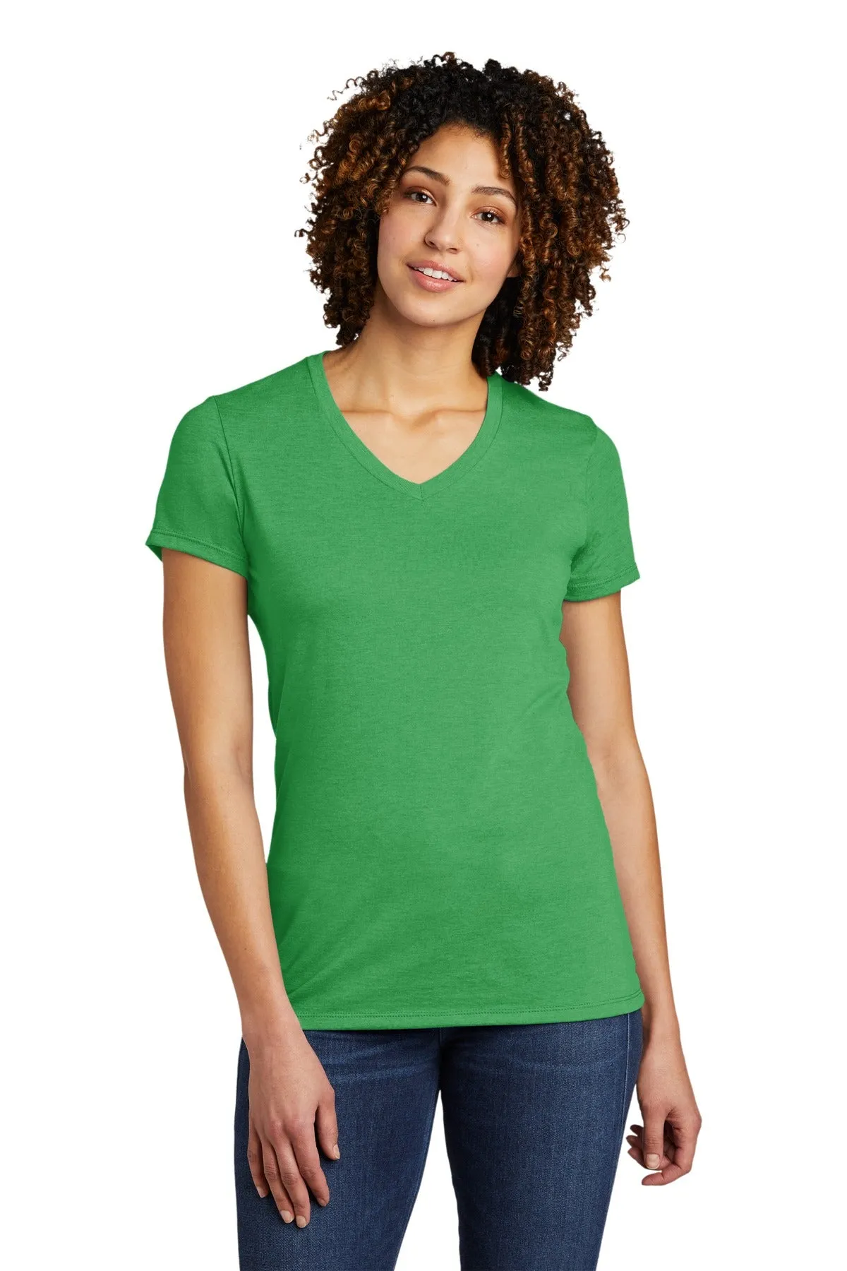 Allmade Women's Tri-Blend V-Neck Tee