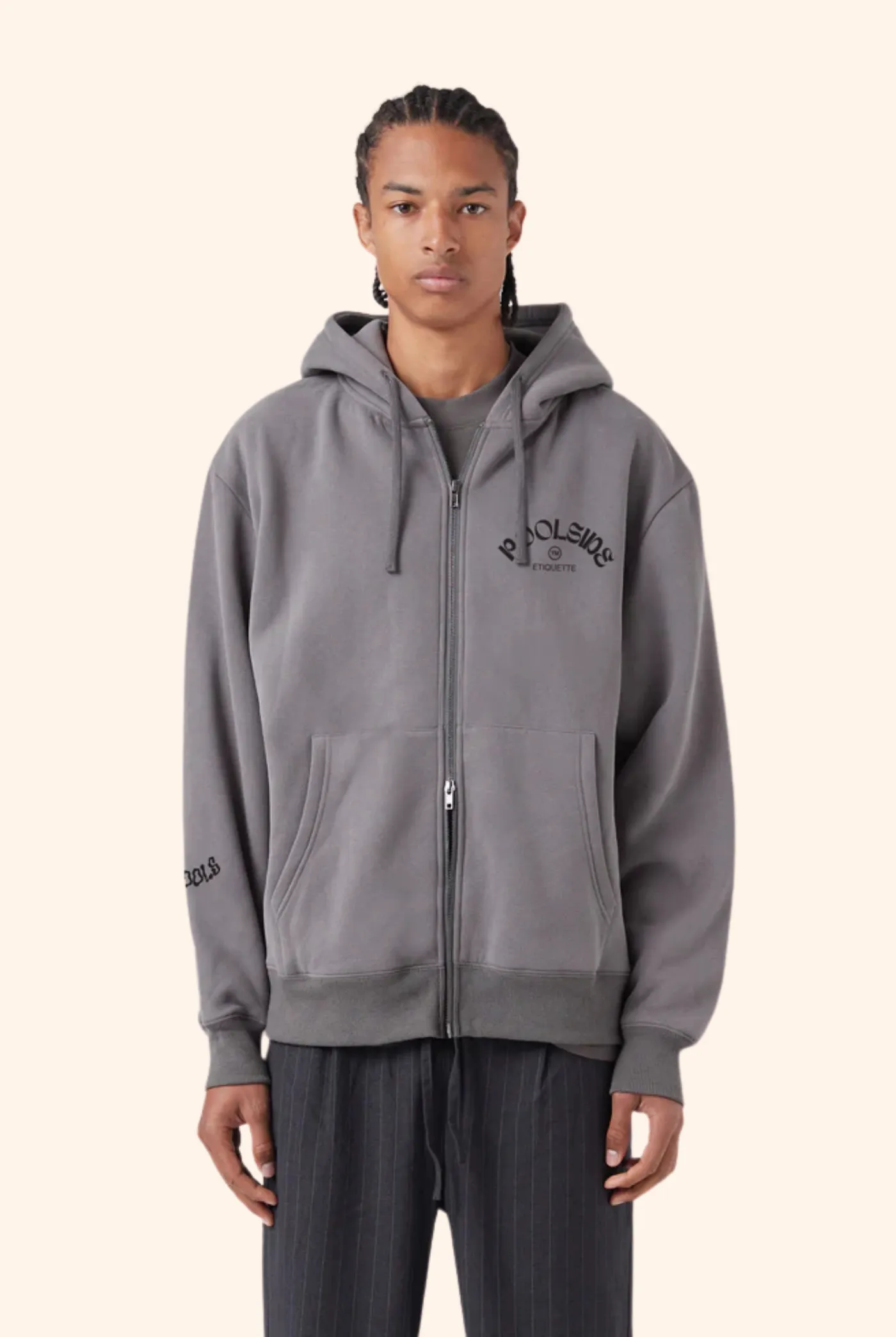 Better Zip Hood in Ash Grey
