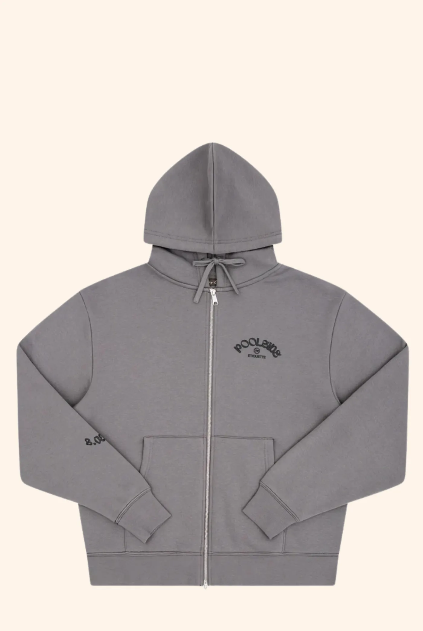 Better Zip Hood in Ash Grey