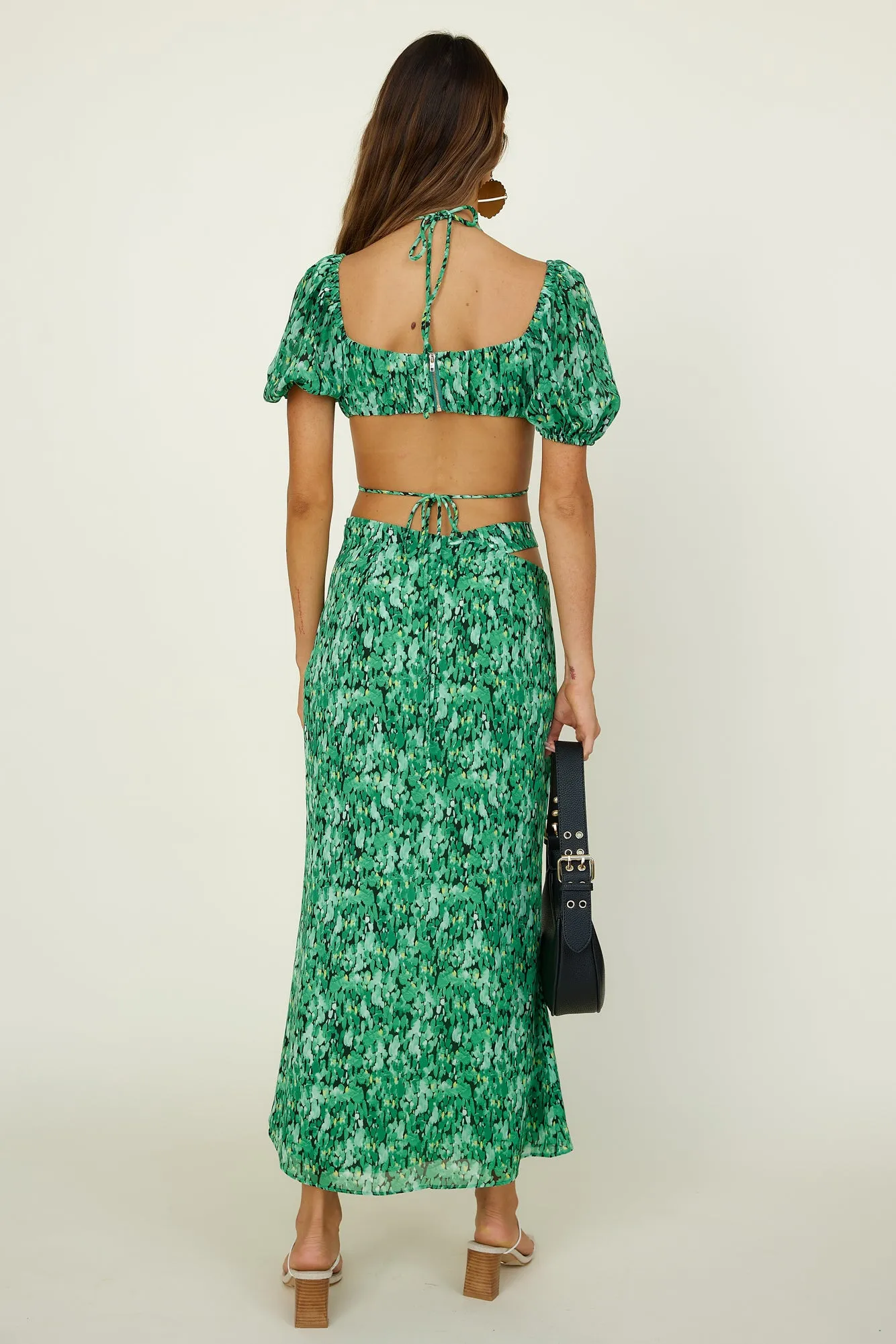 Blooming Lily Set Green