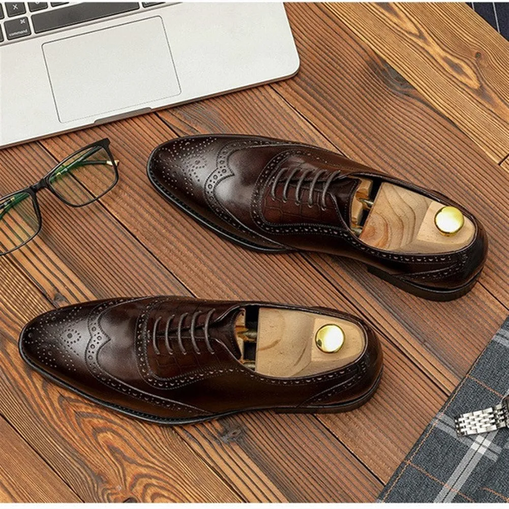 Business Low Top Full Brogue Oxford for Men