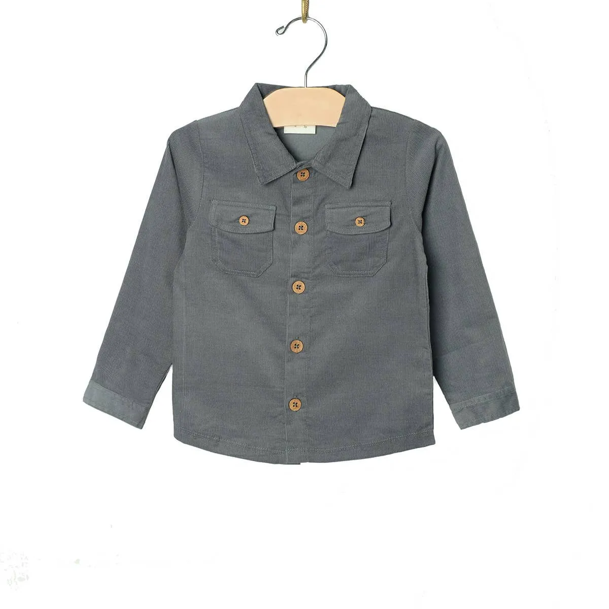 Button Up Shirt | Granite