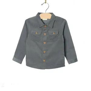 Button Up Shirt | Granite