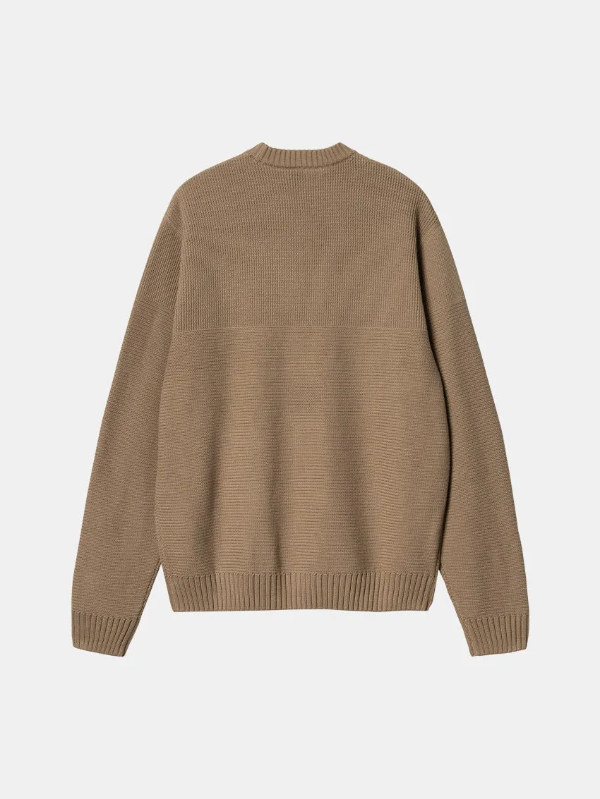 Chane Knit Leather