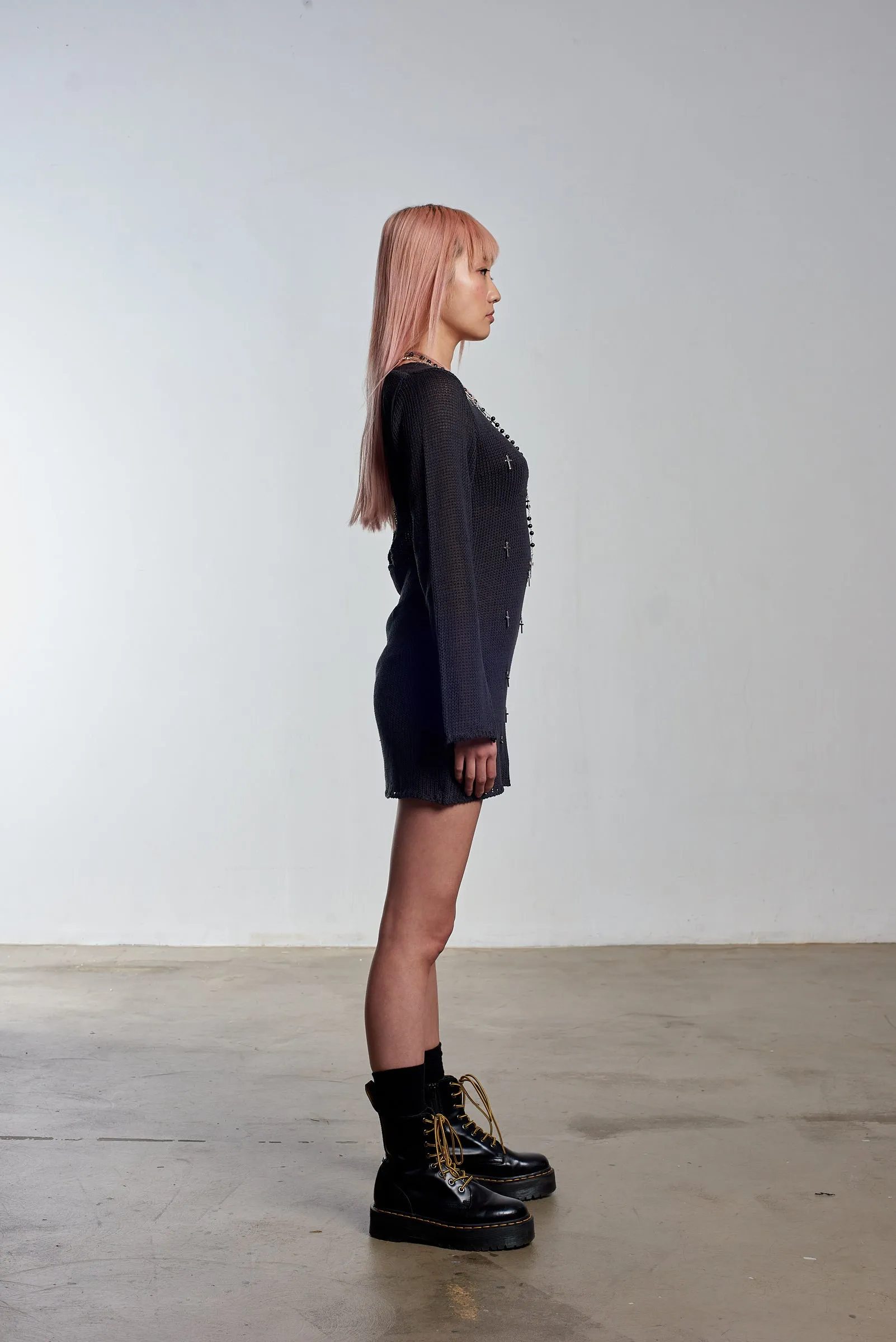 Charmed Knit Mini Dress