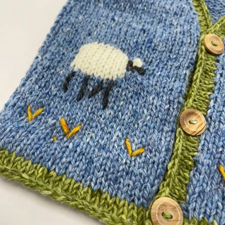 Child's knitted waistcoat - 5