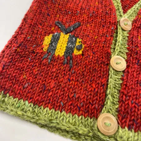 Child's knitted waistcoat - 8