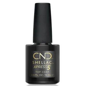 CND Shellac - XPress5 Top Coat 0.5 oz