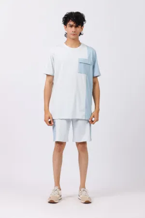 COLOR BLOCKING TEE