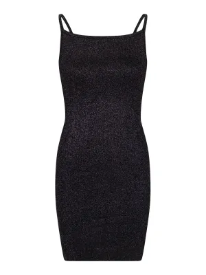 Contima Glitter Knit Dress - Black
