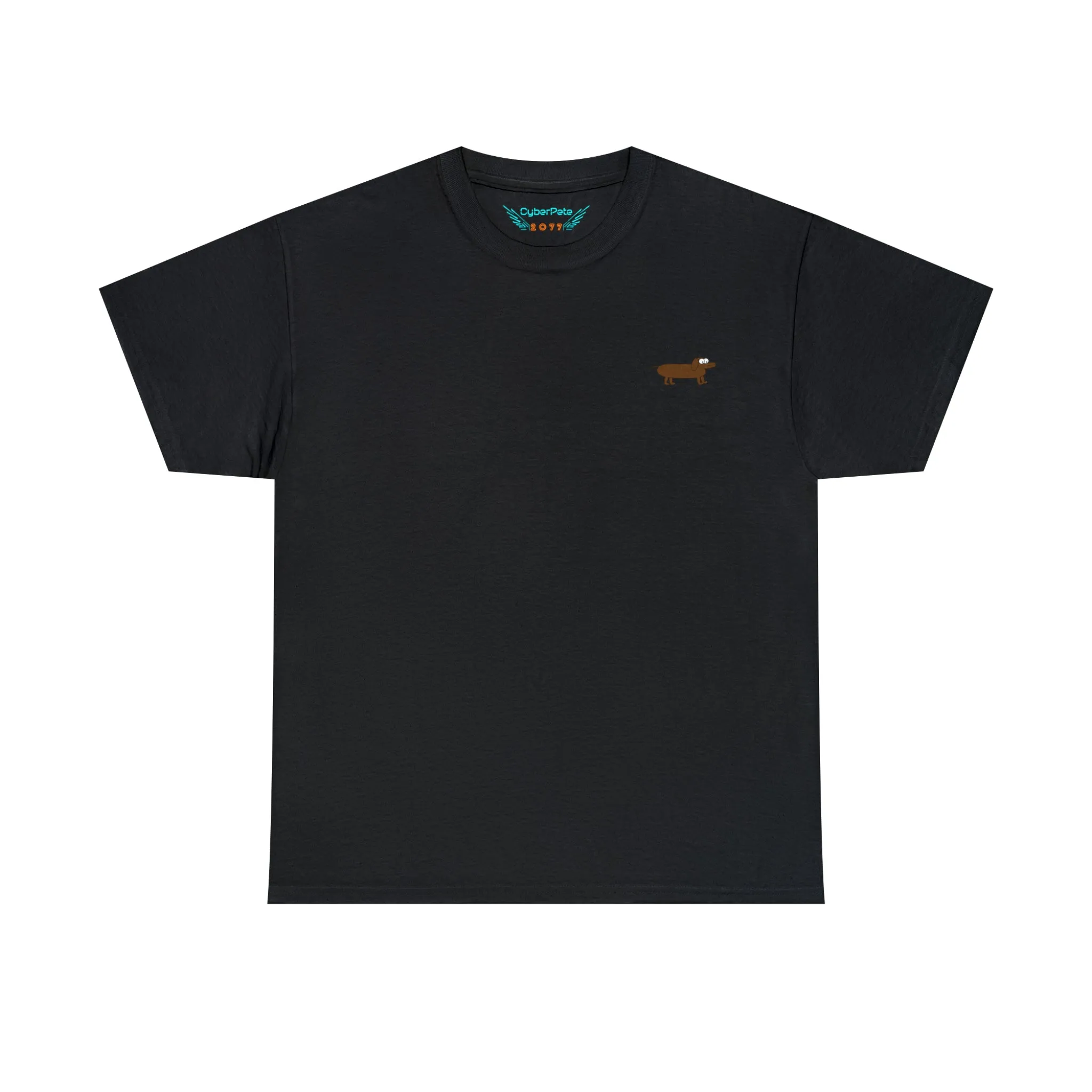 Cyberpunk Dackel T-Shirt | T-Shirt für Cyberpunk- und Hundefans