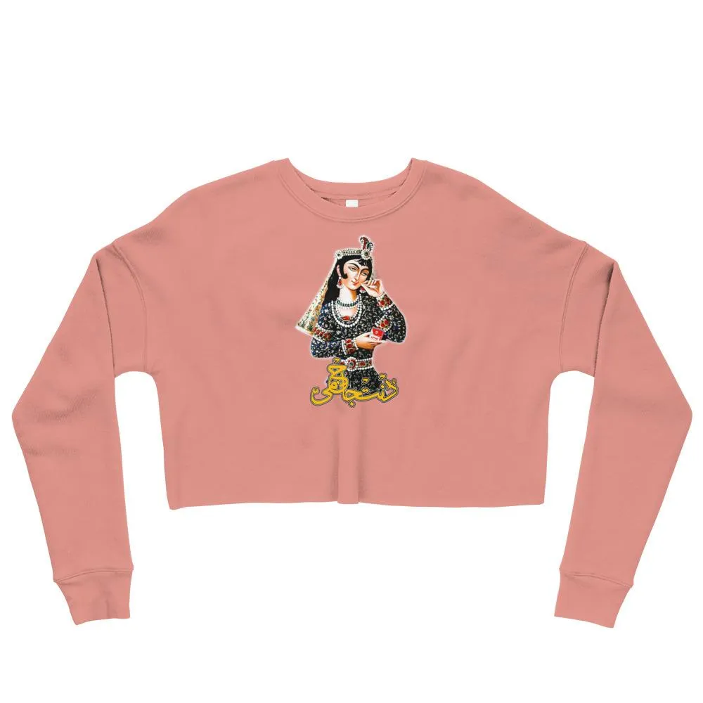 Don't Judge Me Crop Sweatshirt