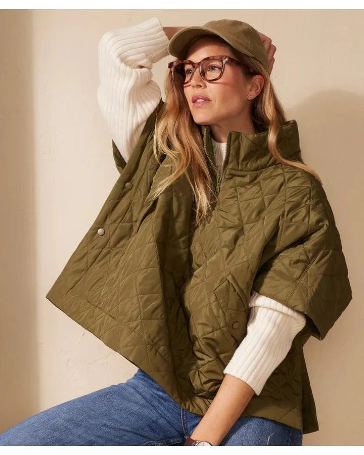 Echo Quilted Poncho