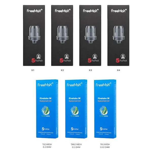 FreeMax Fireluke Mesh Replacement Coils (Pack of 5)