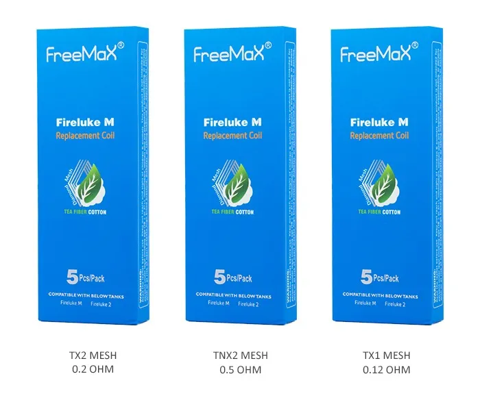 FreeMax Fireluke Mesh Replacement Coils (Pack of 5)
