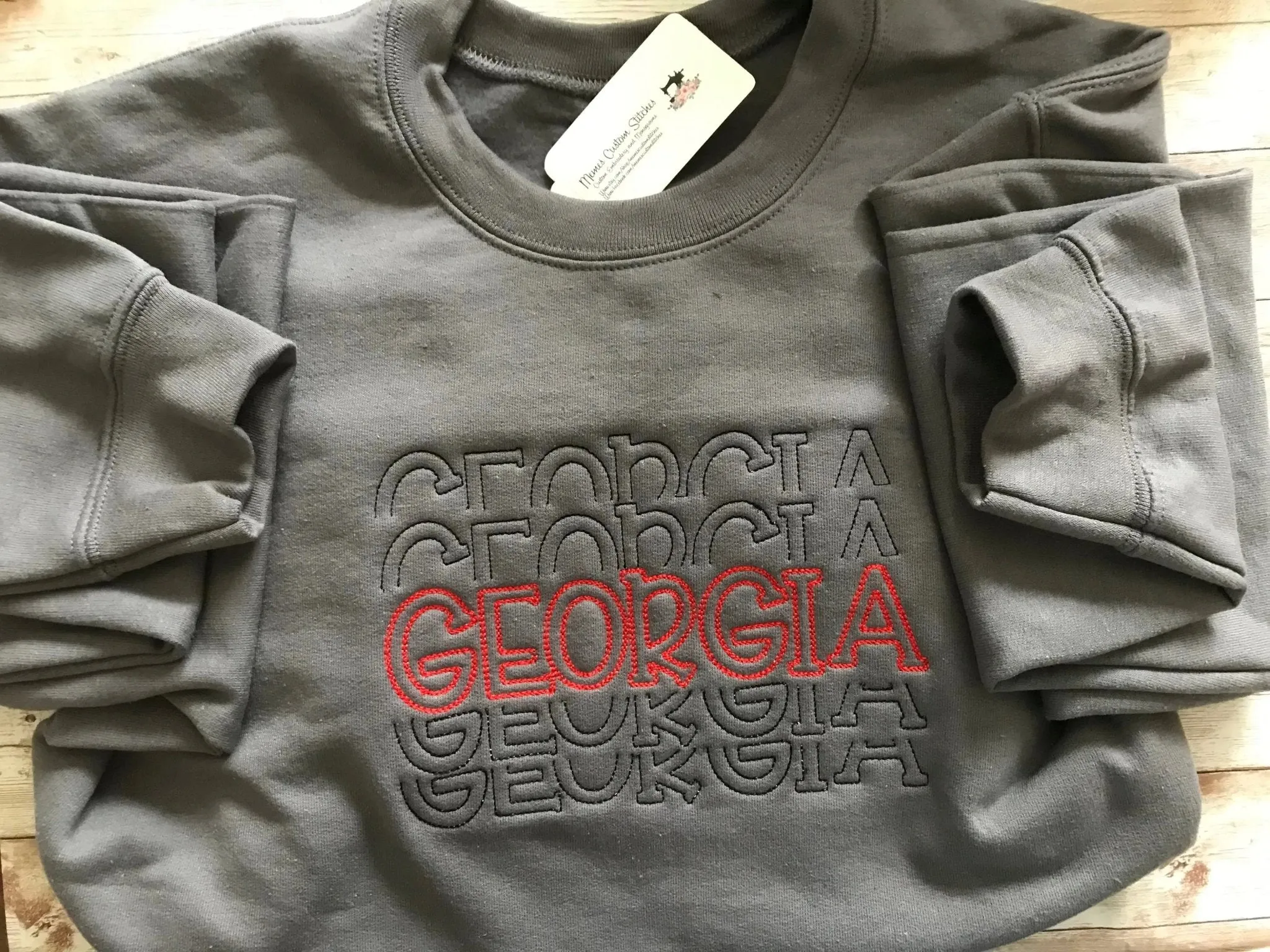 Georgia Game Day Adult Unisex Sweatshirt