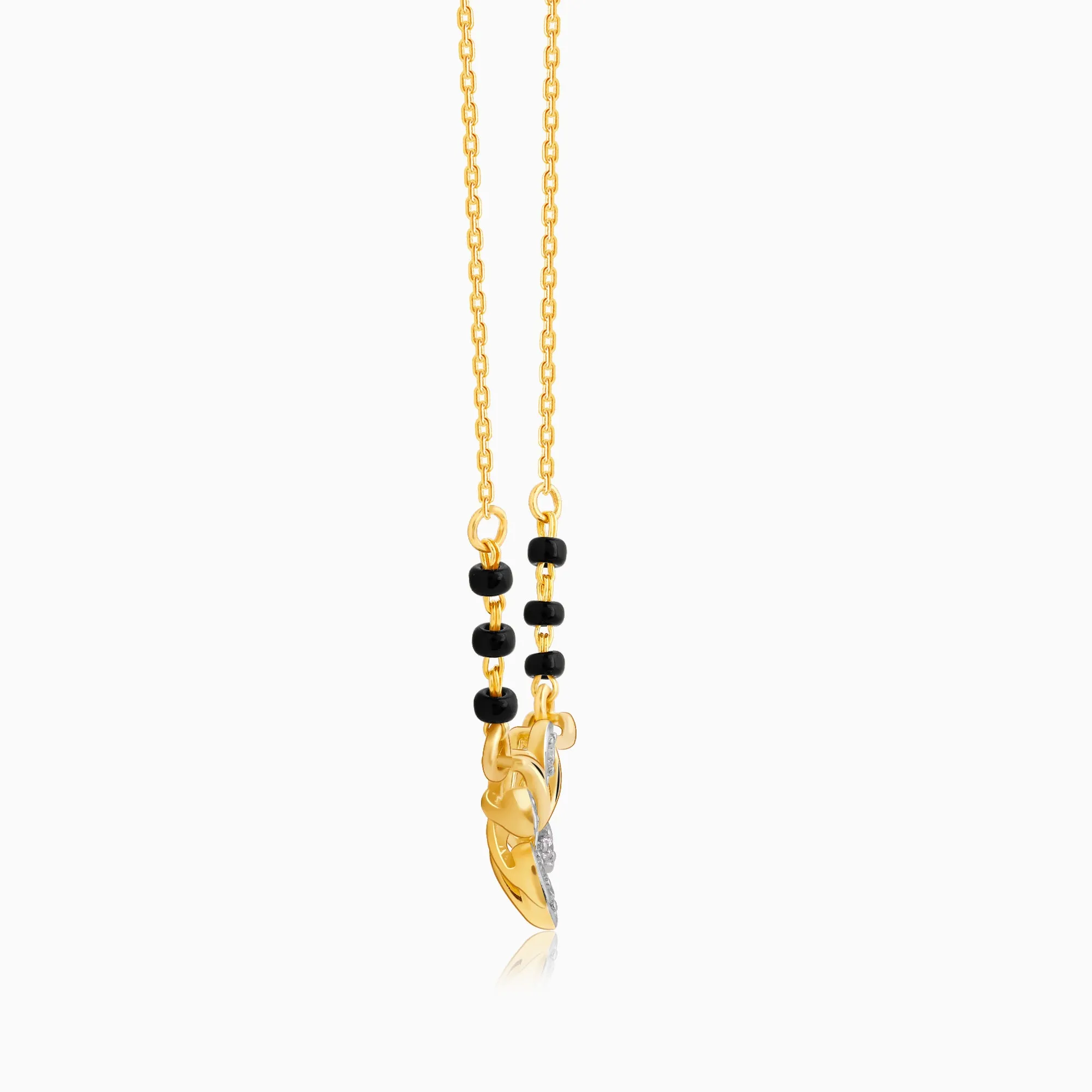 Gold Mellow Diamond Mangalsutra