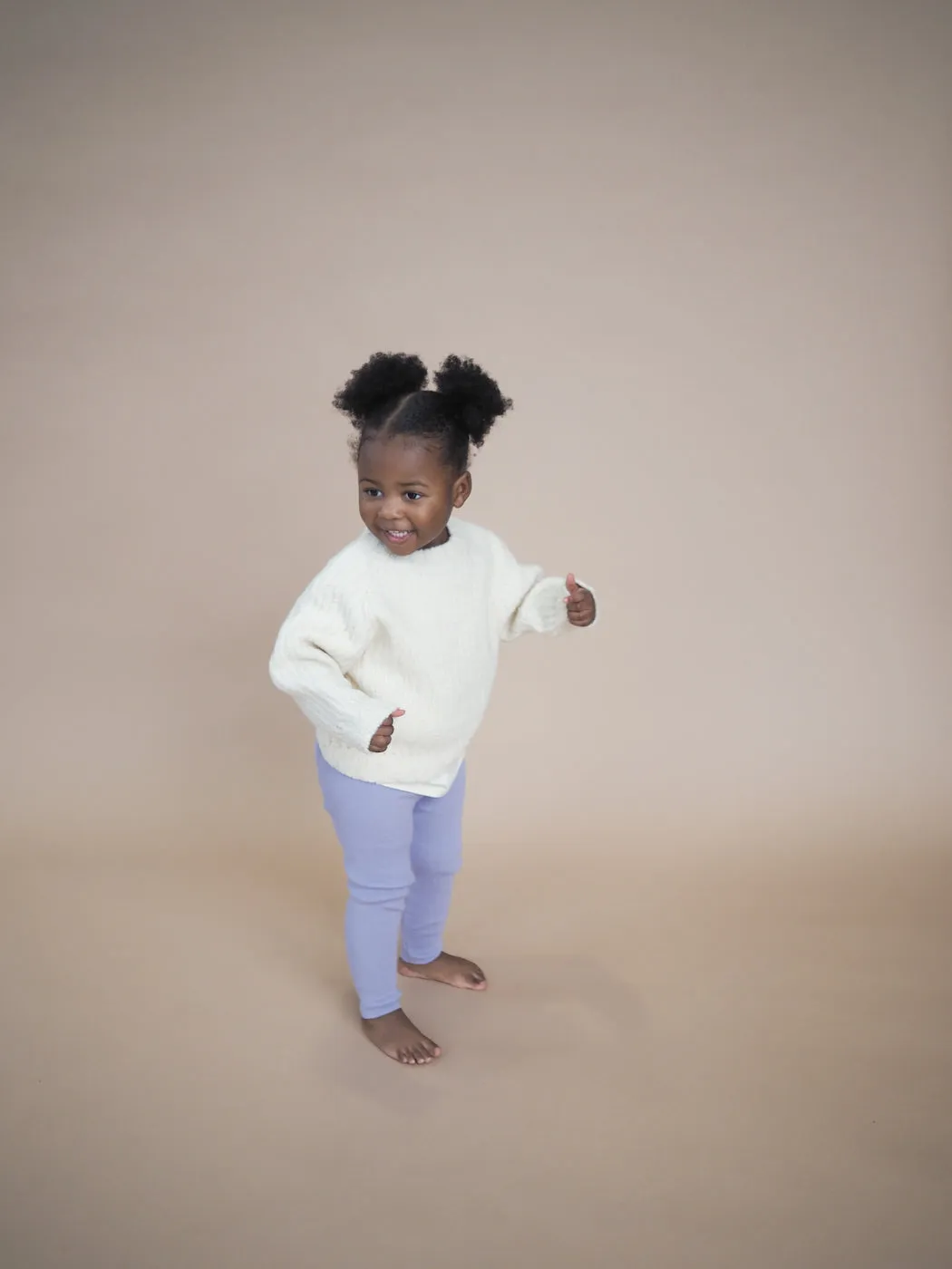 Grown Organic Ribbed Essential Leggings - Iris