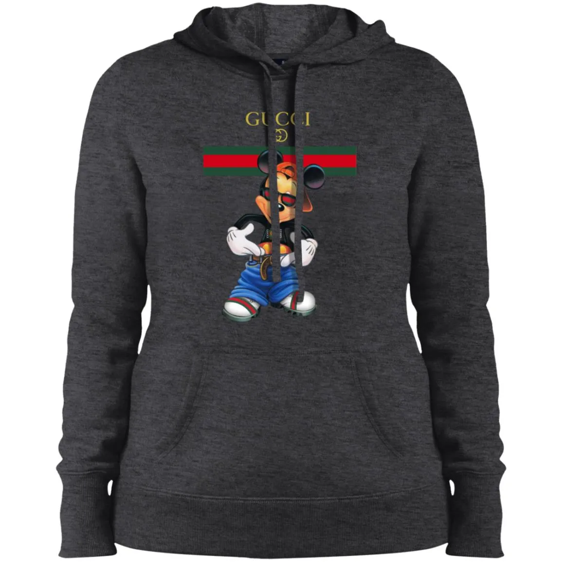 Gucci Logo Mickey Gift Trending T-shirt Women Hooded Sweatshirt
