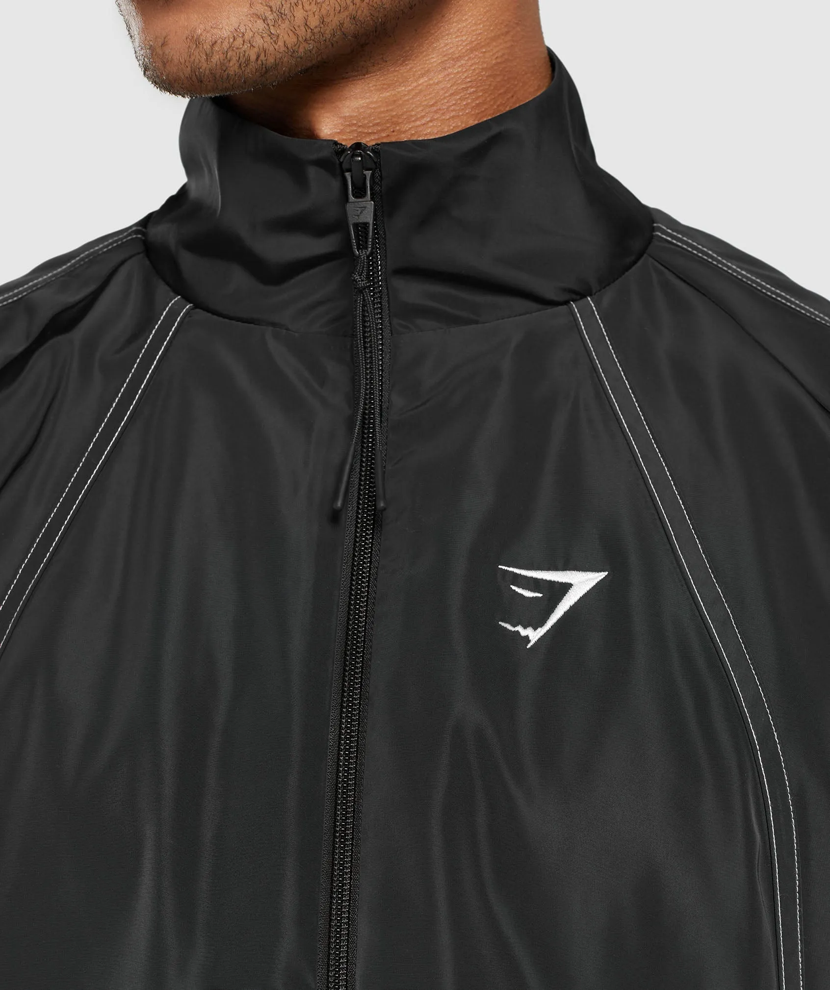 Gymshark Track Top - Black