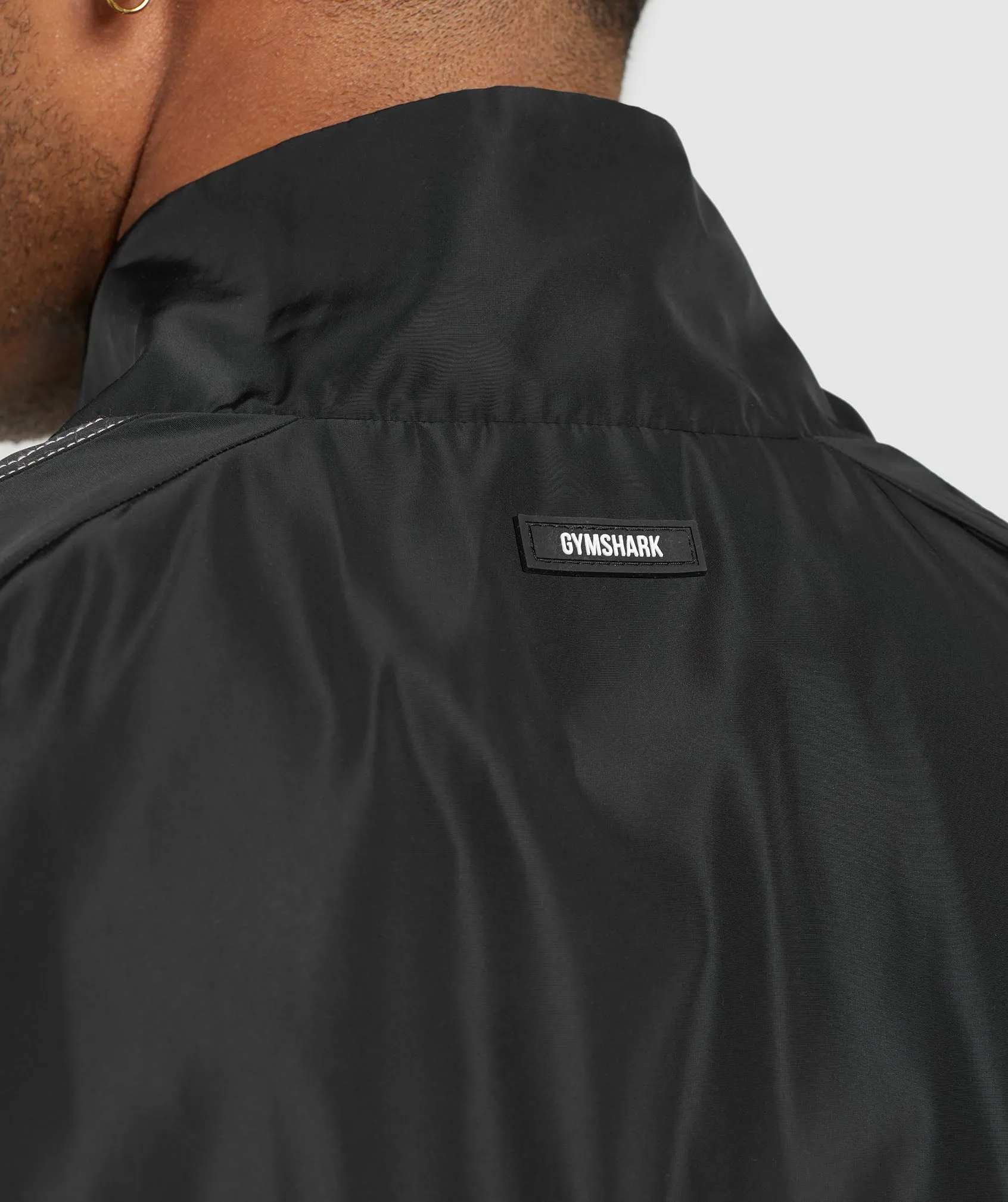 Gymshark Track Top - Black