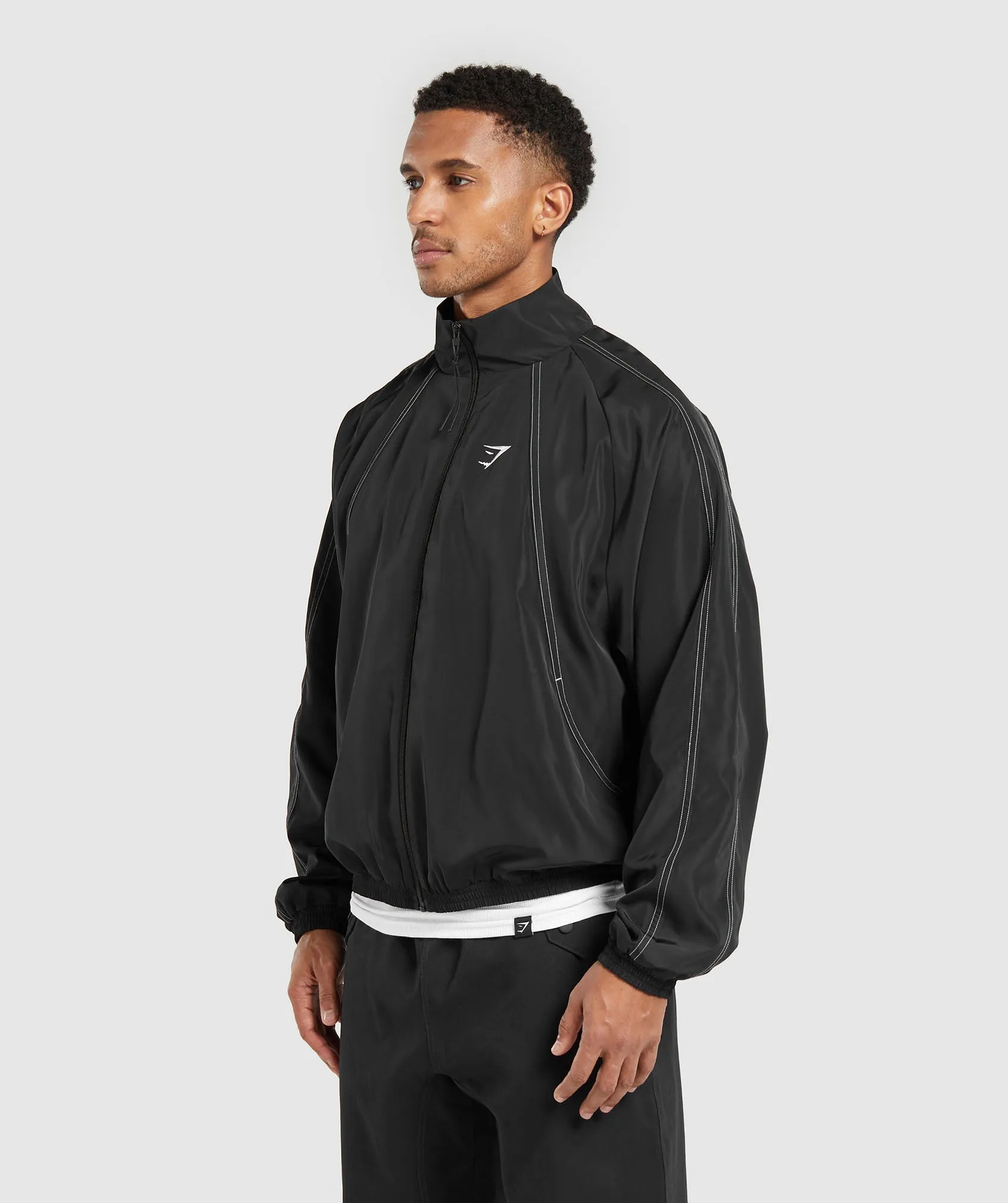 Gymshark Track Top - Black