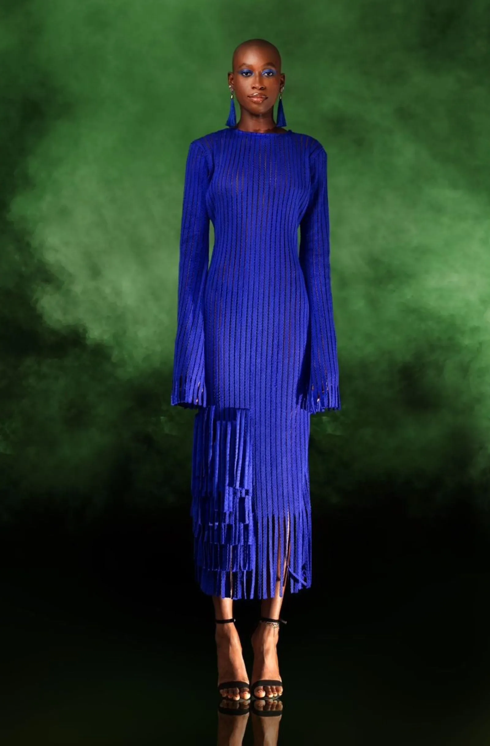 Hertunba Ijele Cobalt Dress