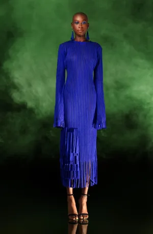 Hertunba Ijele Cobalt Dress