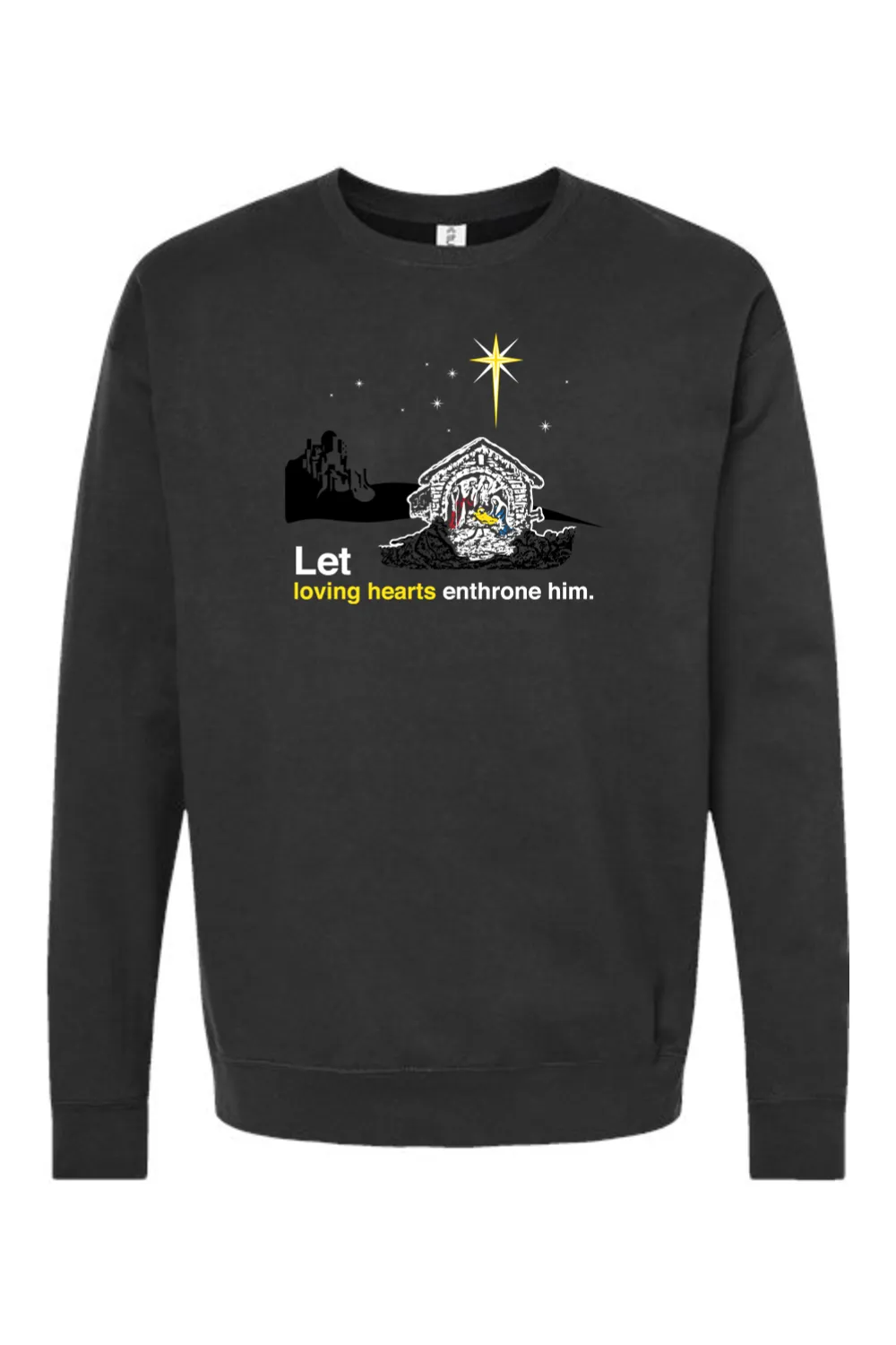 Holy Night - Christ's Nativity Crewneck Sweatshirt