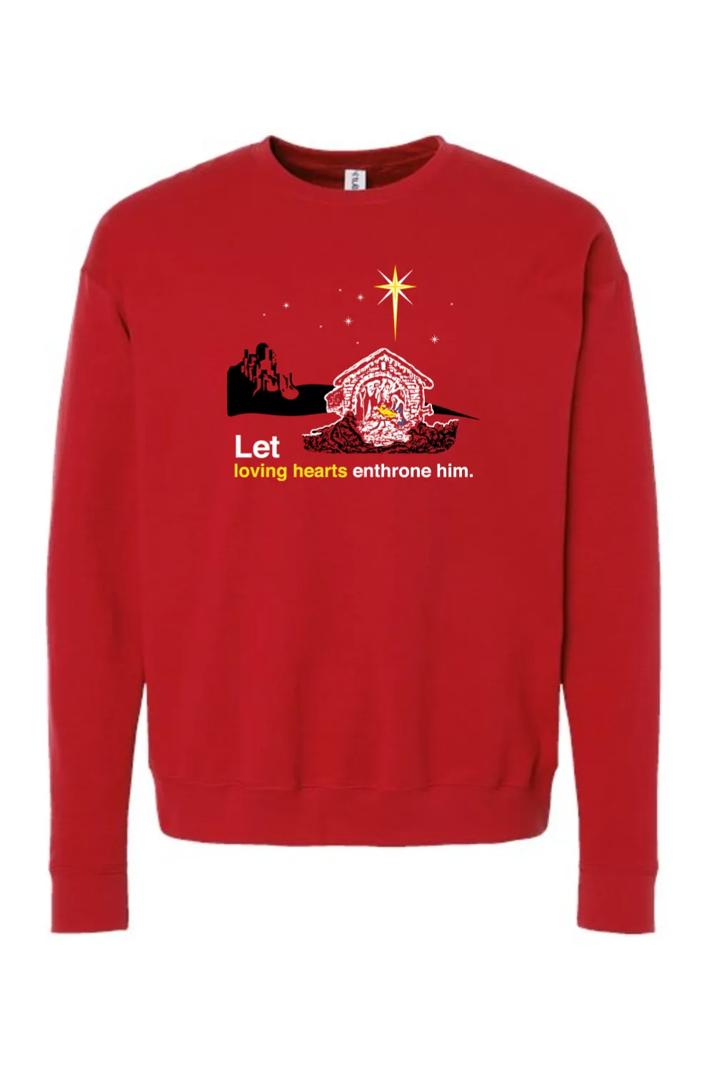 Holy Night - Christ's Nativity Crewneck Sweatshirt