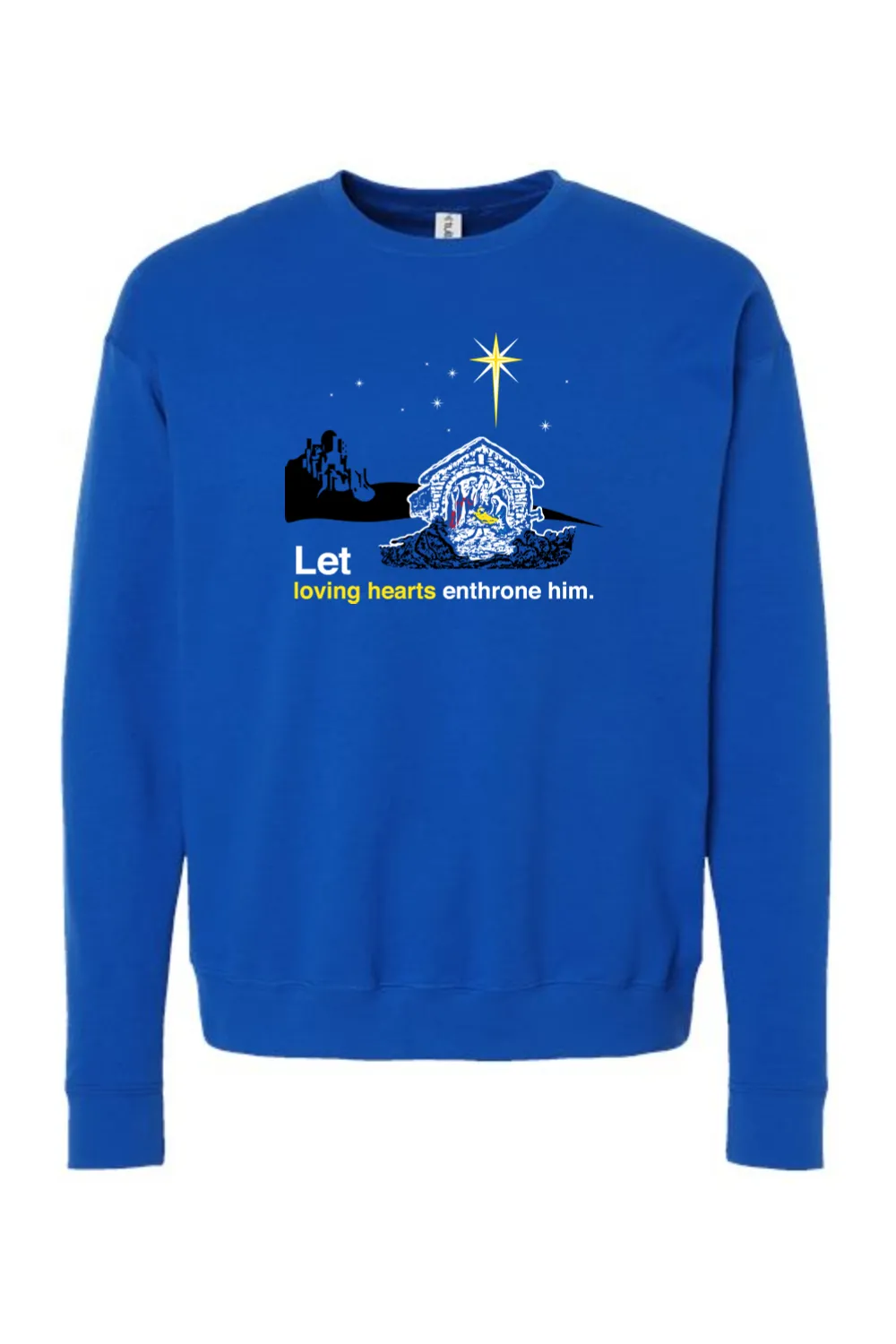 Holy Night - Christ's Nativity Crewneck Sweatshirt