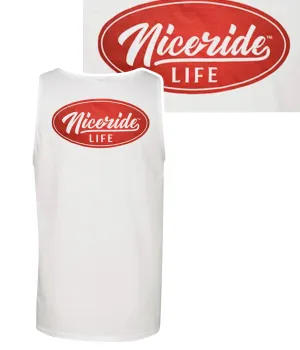 Horsepower - White Fruit Of The Loom Men's Tank Top