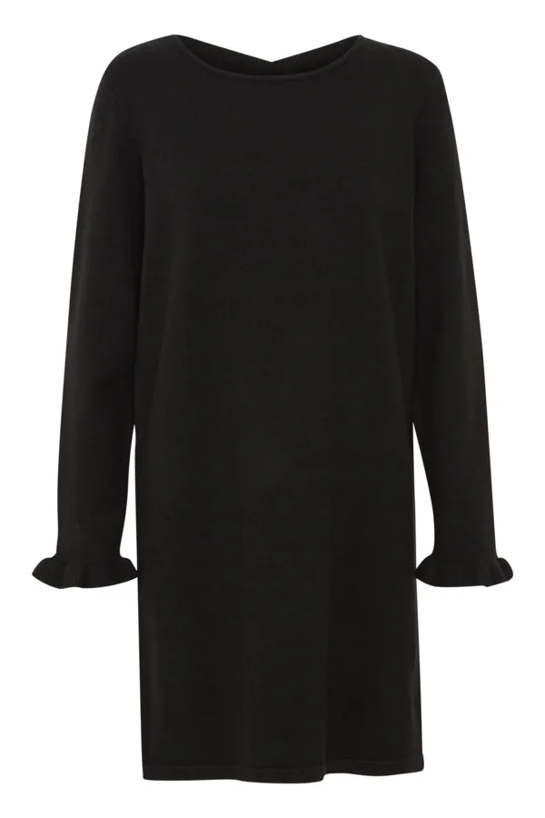 Ichi Womens Virelle Dress Black