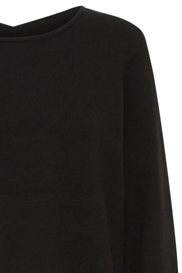 Ichi Womens Virelle Dress Black