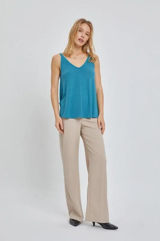 JARED FLOWY V-NECK TANK