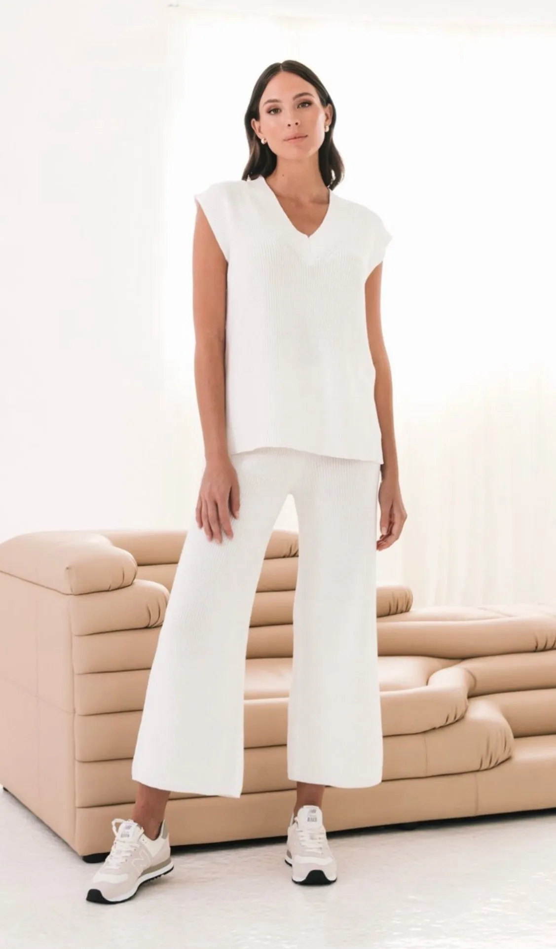Kim Lounge Knit Vest